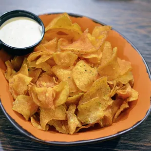Chips appetizer