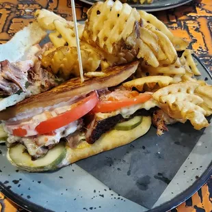 Brisket panini