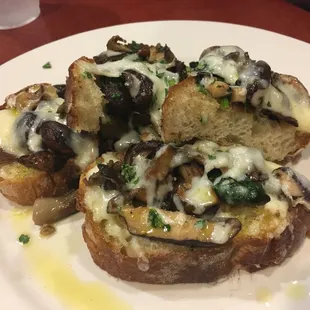 Mushroom Bruschetta