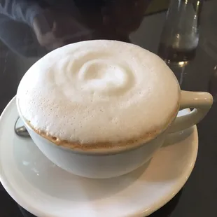 Cappuccino was delicious