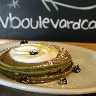 Matcha Green Tea Pancakes
