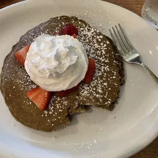 Short Stack Matcha Green Tea Pancakes