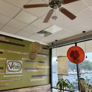 Bright airy Interior.