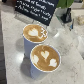 Iced Toasted Marshmallow Latte 16oz