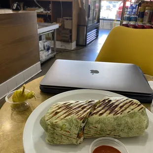 Chicken Avocado Caesar Wrap