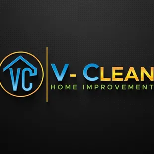 v - clean home improvement logo