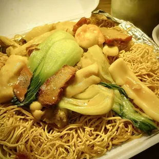 Seafood Crispy Noodle