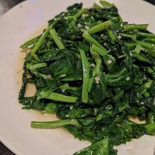 Sauteed Pea Vines