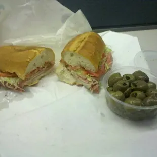 6 and 1 with Garlic Olives