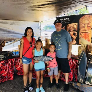 Family name surfboard
