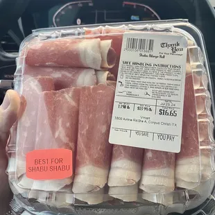 Winner winner shaved beef dinner