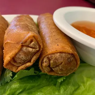 10 Crispy Pork Egg Rolls