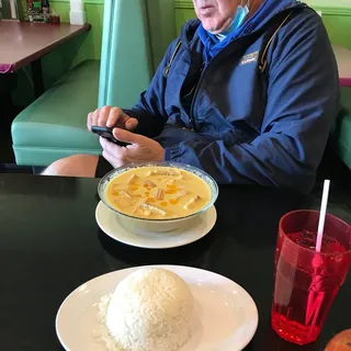 Vegetarian Curry with Rice