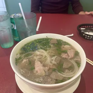 Steak and Meatball Pho