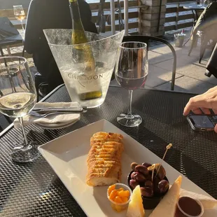 Cheese plate.