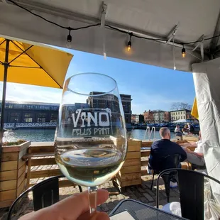 Vino and the view