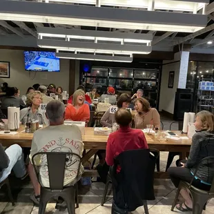 People playing trivia