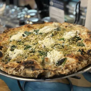 Chicken Pesto Pizza