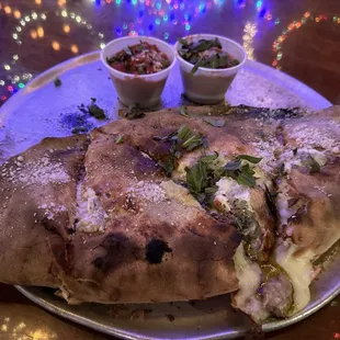 Calzone con carne
