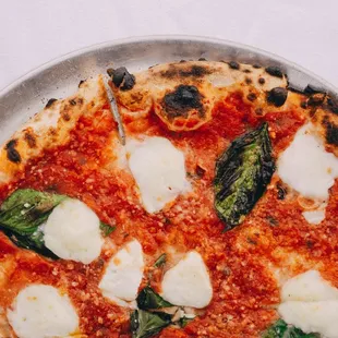 Meet the Margherita Signature Pizza--a timeless classic, the V way!  Crafted with V Signature San Marzano tomato sauce, creamy mozzarella,