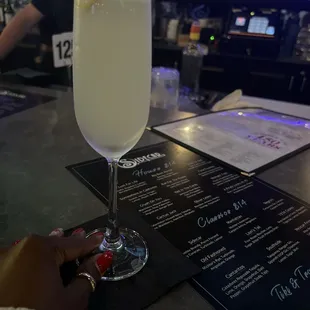 French 75 with Tequila Ocho