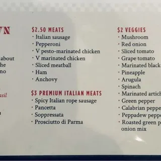 Build Your Own Pizza