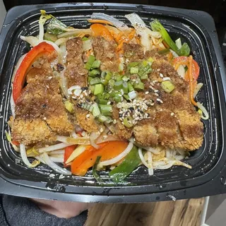 Japanese Katsu Rice Bowl