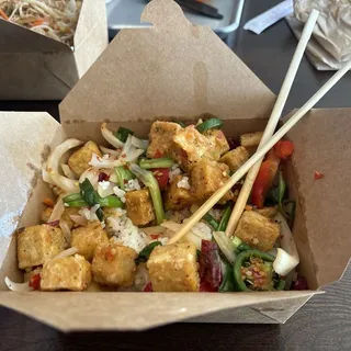 Salt & Pepper Tofu Bowl