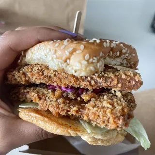 Sweet & Spicy Katsu Burger