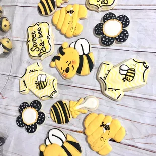 Bee cookies