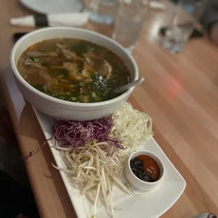 Spicy Beef Noodle Soup