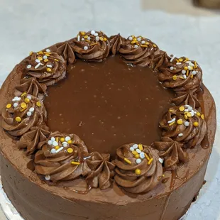 Chocolate Caramel Cake