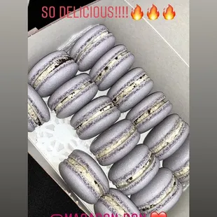 Repost from a lovely customer. Beautiful grey Oreo macaron babies