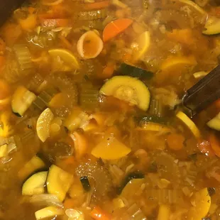 Minestrone soup