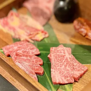Wagyu deluxe tasting menu