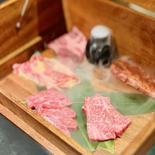 Wagyu deluxe tasting menu