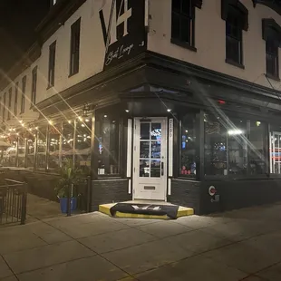 outside