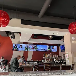 Bar area