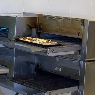 Coming out of the oven