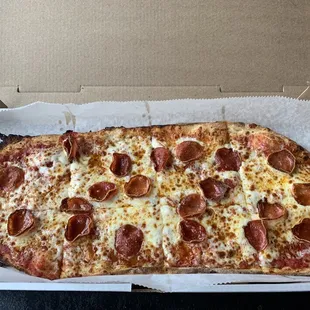 Pepperoni flatbread