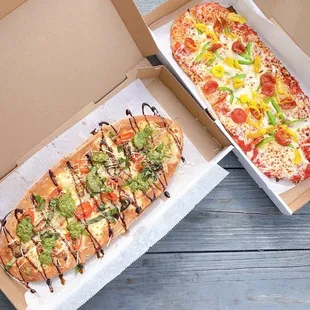 Margherita &amp; Build Your Creation Flatbread