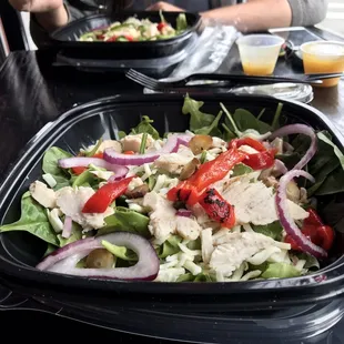 This small and mediocre-at-best salad was not worth being treated like I insulted someone's mother.