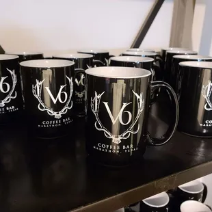 Mugs, you know, for the coffee!