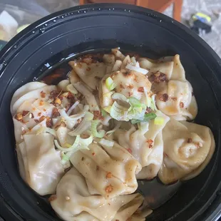 Chili Oil Dumplings