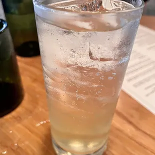 The Saylor- orangecello &amp; black cherry seltzer. Perfect on a hot day!