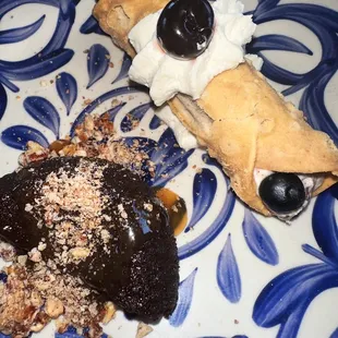Cannoli Plate