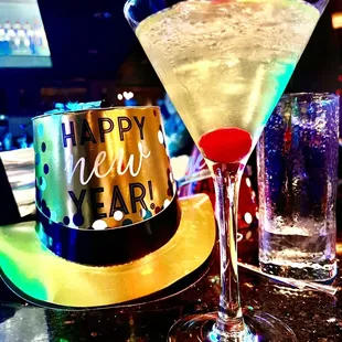 New years martini