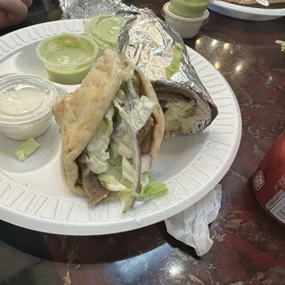 Gyro Kabob Sandwich