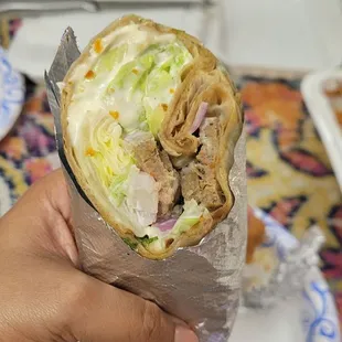 Lamb katti roll
