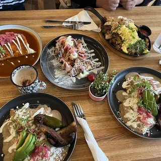 Breakfast Burrito Mojado